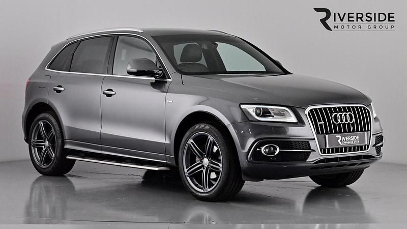 Daytona grey Used 2015 Audi Q5 S-line plus SUV | £13,490 (Fair price) - Image 1/4