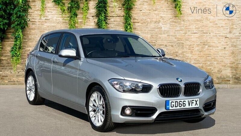 Silver Used 2016 BMW 120 Sport Line Hatchback | £13,932 (Good price) - Image 1/4