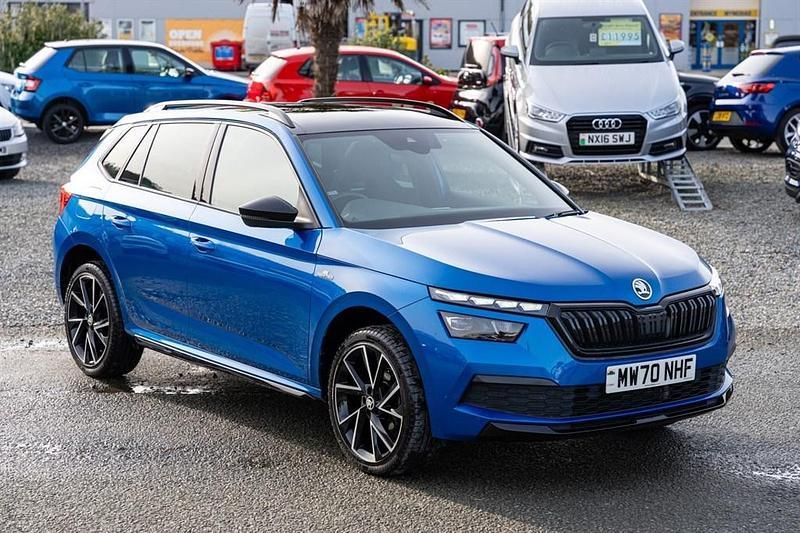 Blue Used 2020 Skoda Kamiq Monte Carlo SUV | £17,995 (Fair price) - Image 1/4