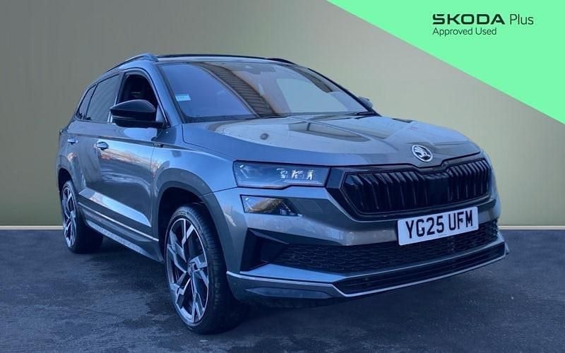 Used Skoda Karoq SportLine 150 HP (110 kW) 2025 Grey SUV