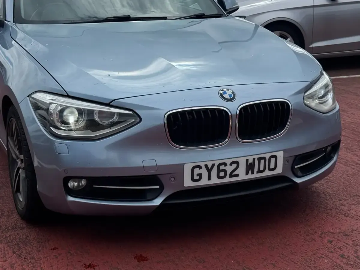 Used BMW 120 Sport Line 184 HP (135 kW) 2012 Blue Hatchback