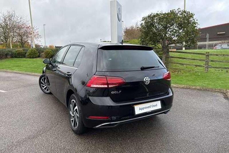 Used VW Golf VII Edition 150 HP (110 kW) 2020 Black Hatchback