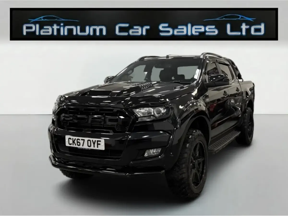 Używany Ford Ranger Wildtrack 200 KM (147 kW) 2017 Czarny Pickup