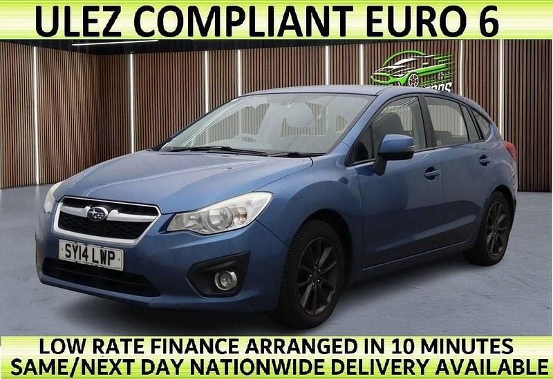 Used Subaru Impreza 114 HP (83 kW) 2014 Blue Hatchback