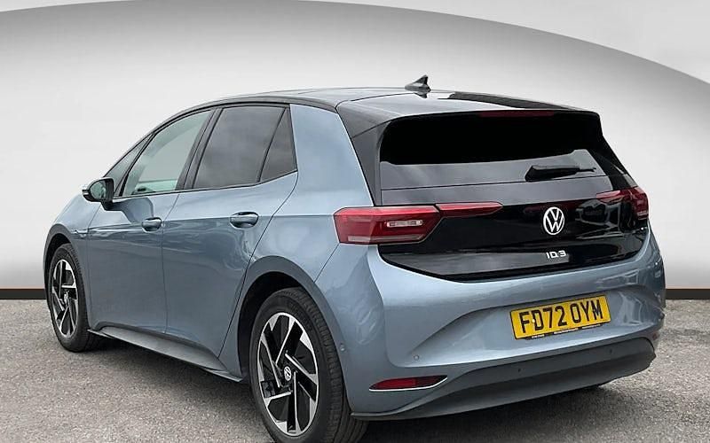 Used VW ID.3 Pro Performance 150 kW (204 HP) 2022 Blue Hatchback