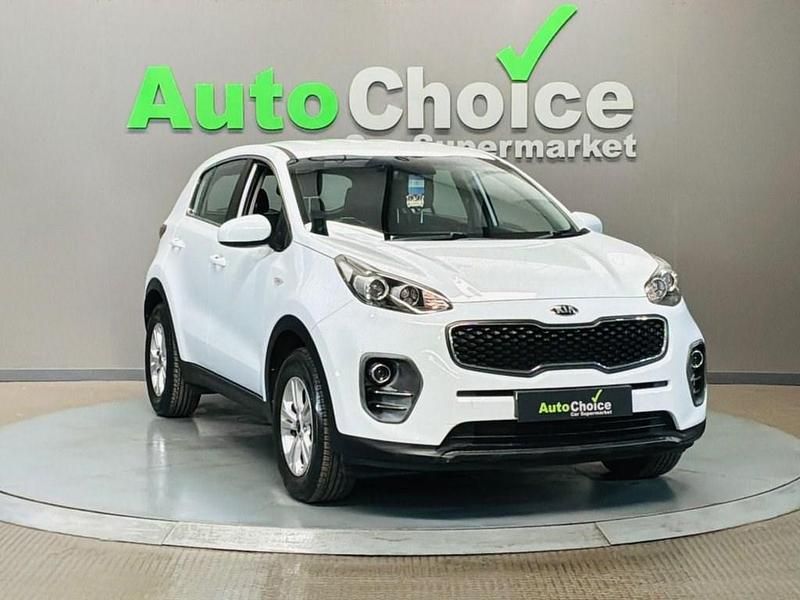 Begagnad Kia Sportage 130 HK (95 kW) 2018 Vit SUV