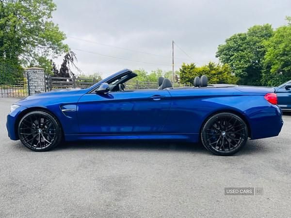 Used BMW M4 Cabriolet 450 HP (330 kW) 2018 Blue Cabriolet