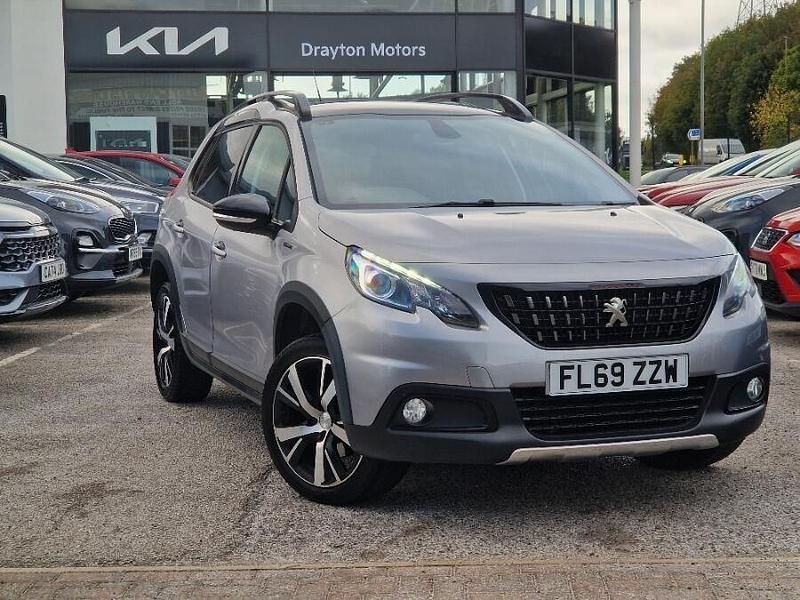 Grey Used 2019 Peugeot 2008 GT-line SUV | £10,345 (Fair price) - Image 1/4