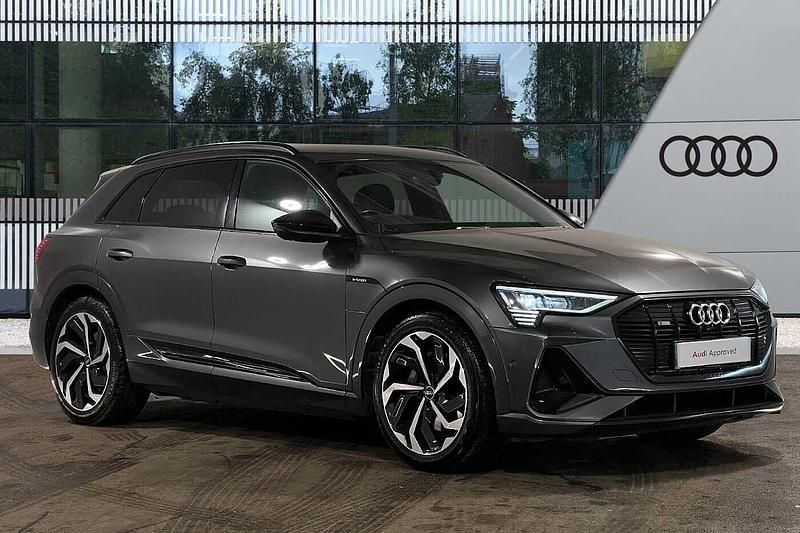 Grey Used 2021 Audi e-tron Black Edition SUV | £25,999 (Fair price) - Image 1/4