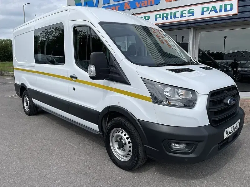 Used Ford Transit S 130 HP (95 kW) 2023 White Van
