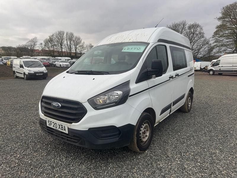 Used Ford Transit Custom 105 HP (77 kW) 2020 White Van