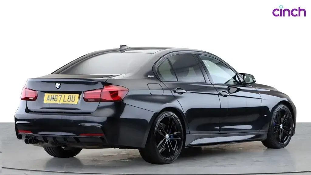 Used BMW 330e M Sport 2017 Black Sedan