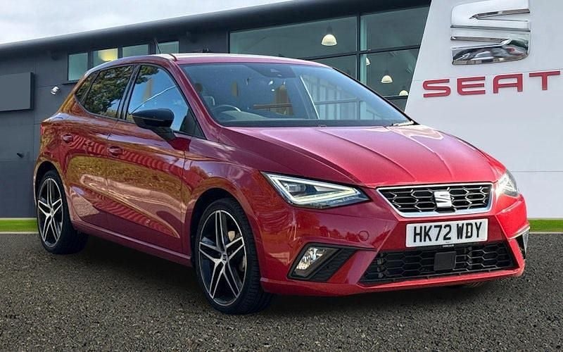 Red Used 2022 Seat Ibiza FR Hatchback | £13,991 (Good price) - Image 1/4