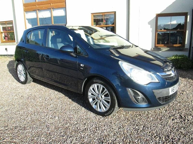 Used Vauxhall Corsa 100 HP (73 kW) 2011 Blue Hatchback