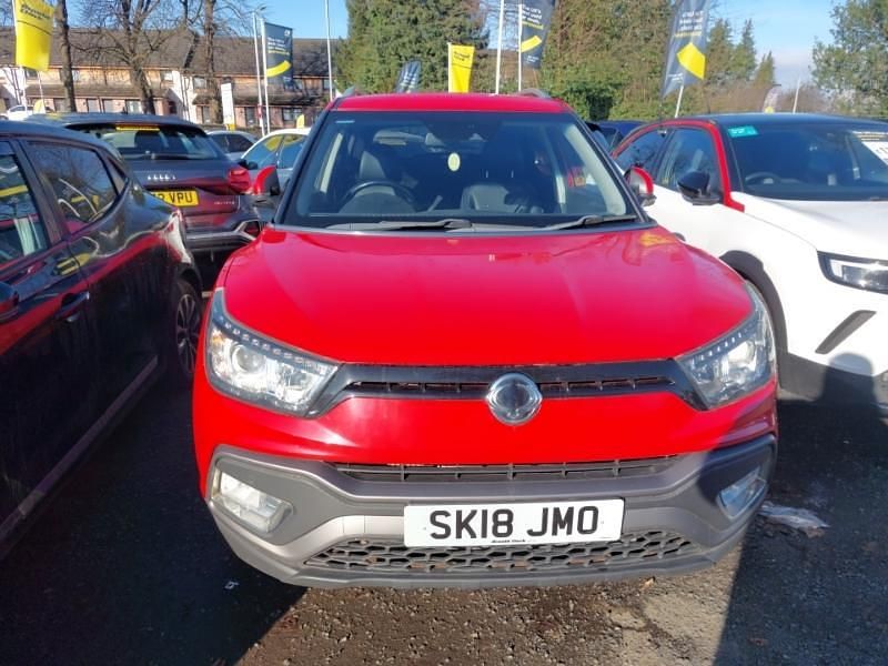Used Ssangyong (KGM) Tivoli 115 HP (84 kW) 2018 Red SUV