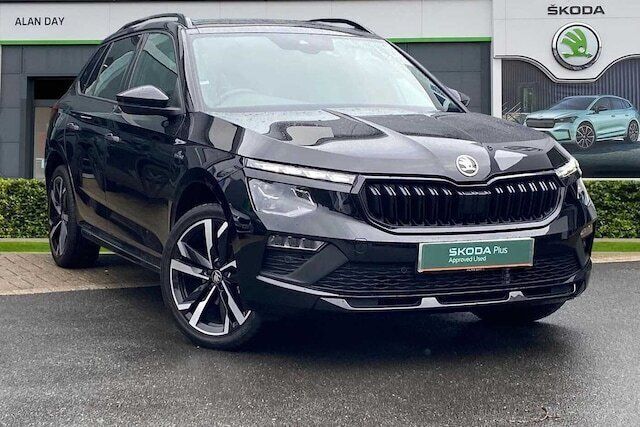 Black magic pearl effect Used 2025 Skoda Kamiq Monte Carlo SUV | £22,799 (Fair price) - Image 1/4