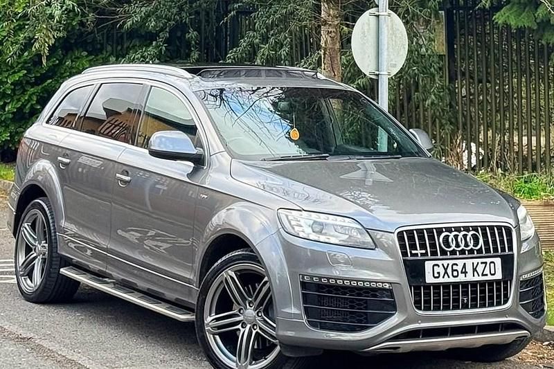 Used Audi Q7 S-Line 245 HP (180 kW) 2014 Grey SUV