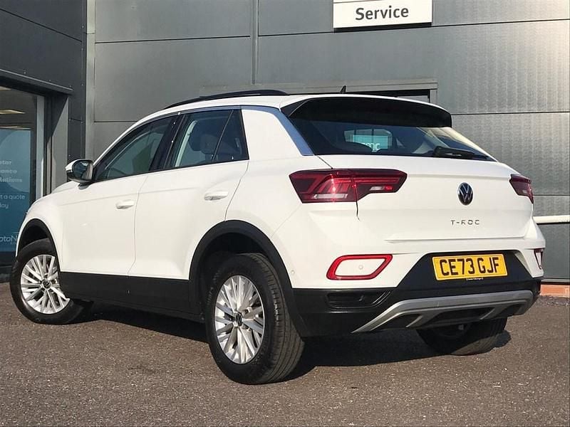 Used VW T-Roc Life 150 HP (110 kW) 2023 White SUV