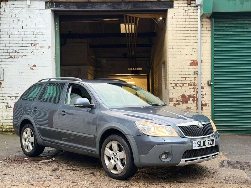 Grey Used 2010 Skoda Octavia Scout 4x4 Estate | £1,895 (Good price) - Image 1/4