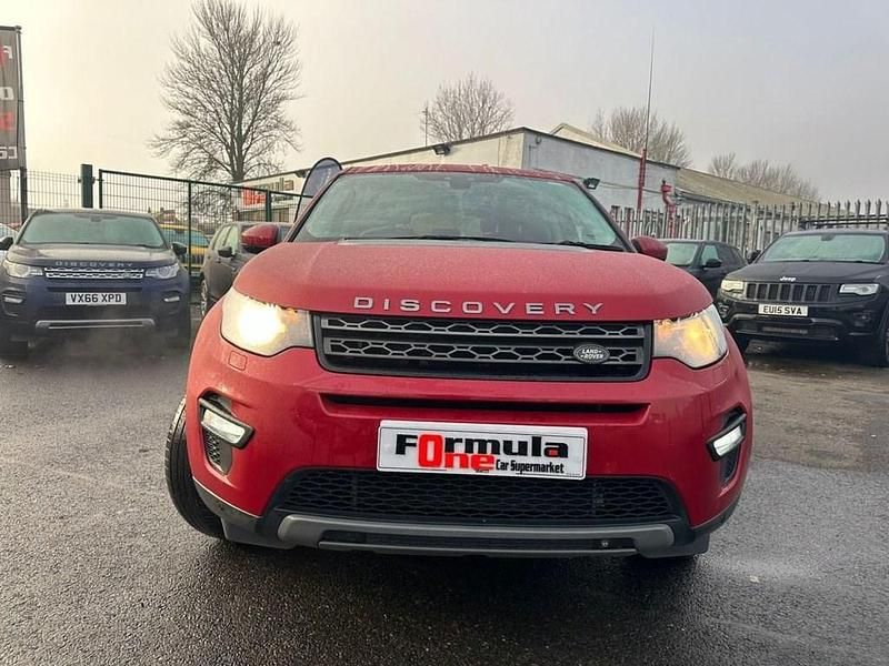 Used Land Rover Discovery Sport SE 180 HP (132 kW) 2017 Red SUV