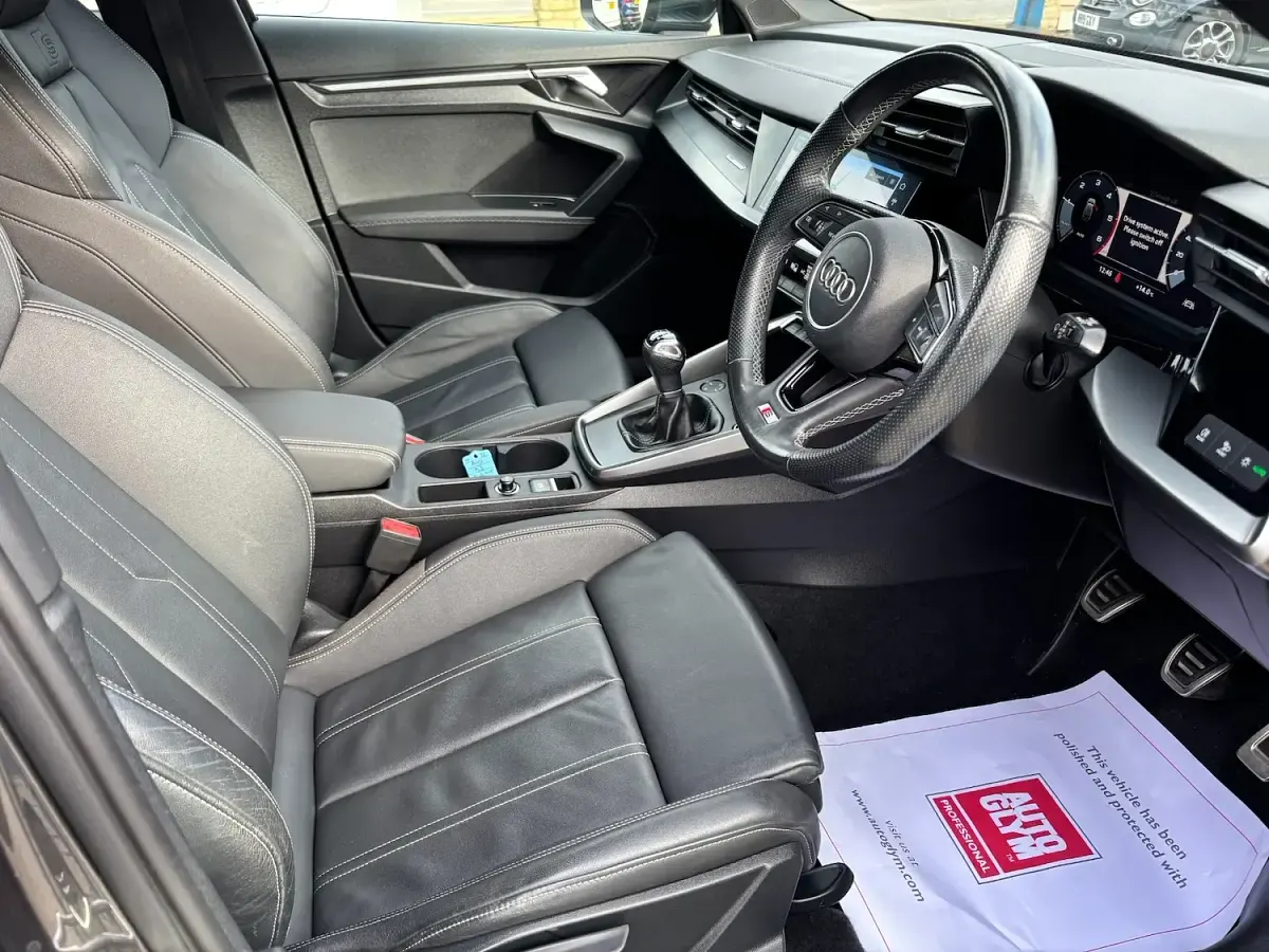 Used Audi A3 S-Line 116 HP (85 kW) 2021 Grey Sedan