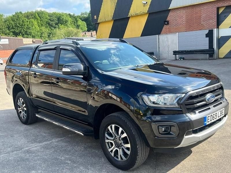 Black Used 2019 Ford Ranger Wildtrack Pickup | £19,450 (Good price) - Image 1/4