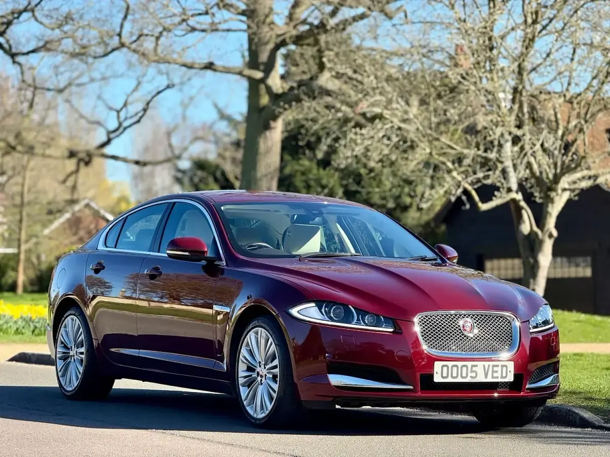 Used Jaguar XF Portfolio 2014 Red Sedan