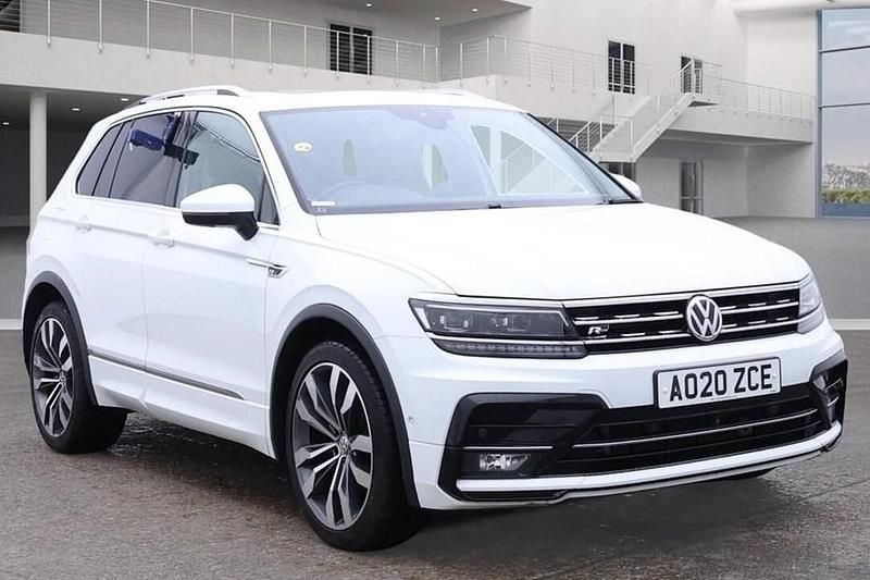 White Used 2020 VW Tiguan R-line SUV | £18,995 (Fair price) - Image 1/1