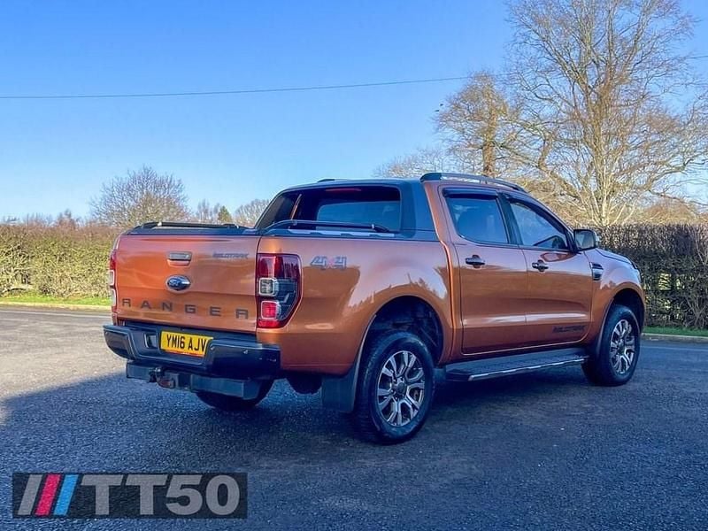 Used Ford Ranger Wildtrack 2016 Orange Pickup