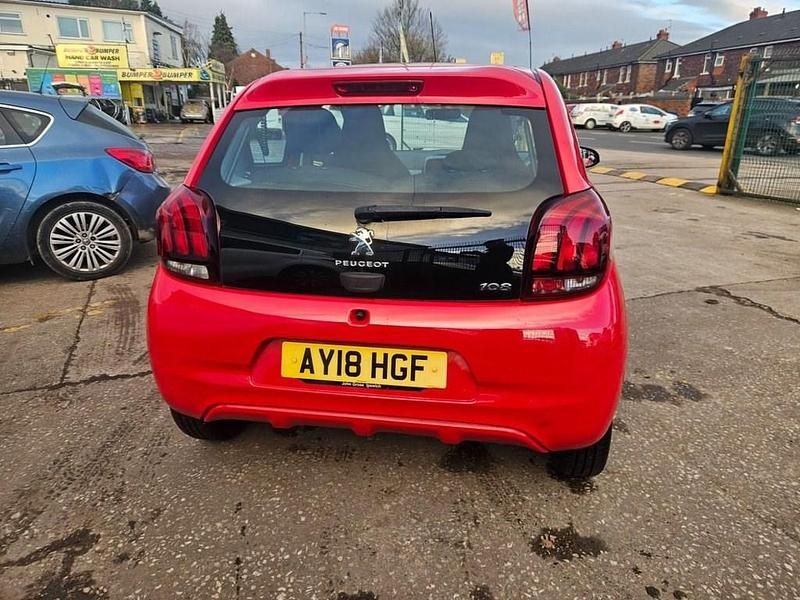 Used Peugeot 108 Active 68 HP (50 kW) 2018 Red Hatchback