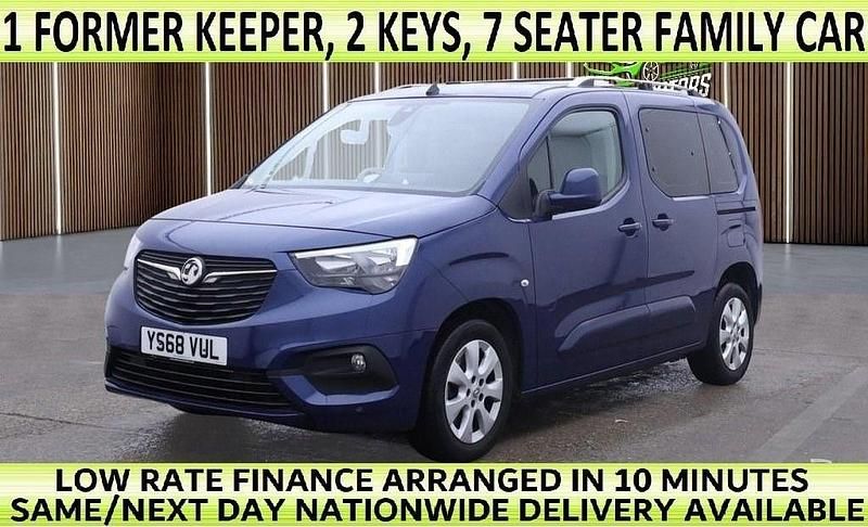 Blue Used 2019 Vauxhall Combo MPV | £8,777 (Super price) - Image 1/4