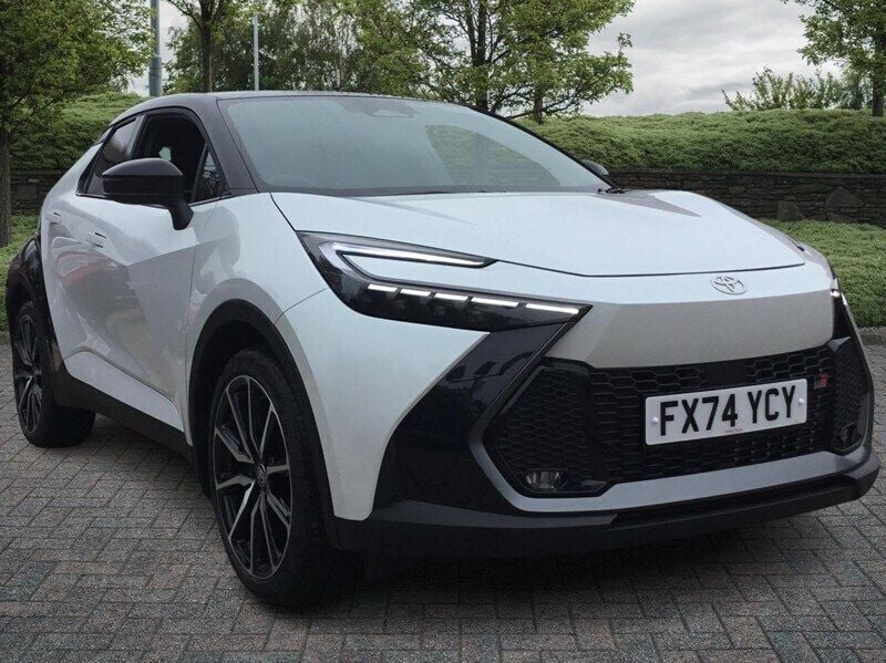 White Used 2024 Toyota C-HR Sport SUV | £34,961 - Image 1/4
