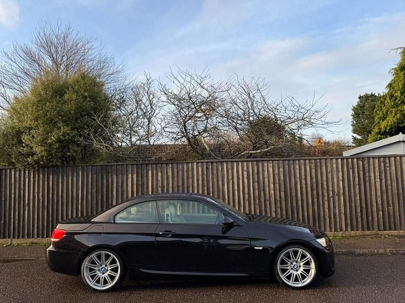 Used BMW 320 Cabriolet M Sport 2009 Black Cabriolet