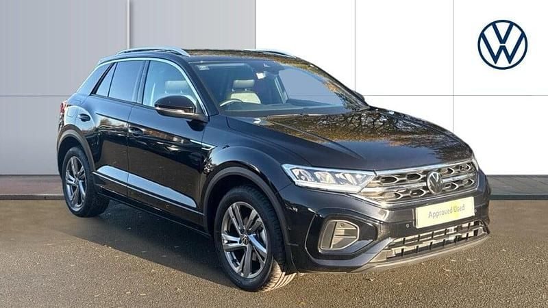 Black Used 2025 VW T-Roc R-line SUV | £26,881 (Fair price) - Image 1/3