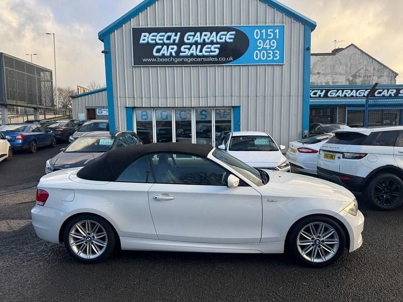Used BMW 120 Cabriolet M Sport 2010 White Cabriolet