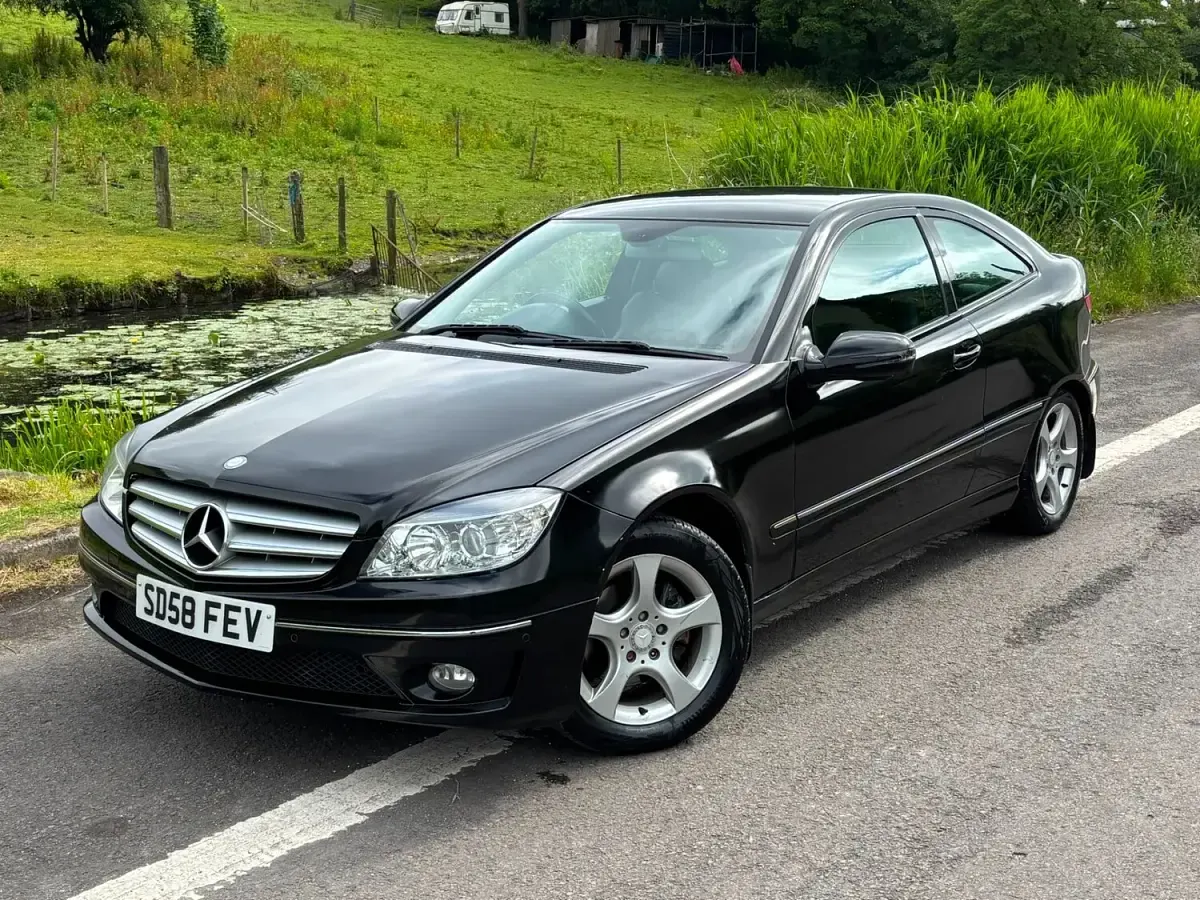 Used Mercedes CLC180 SE 143 HP (105 kW) 2008 Black Coupe