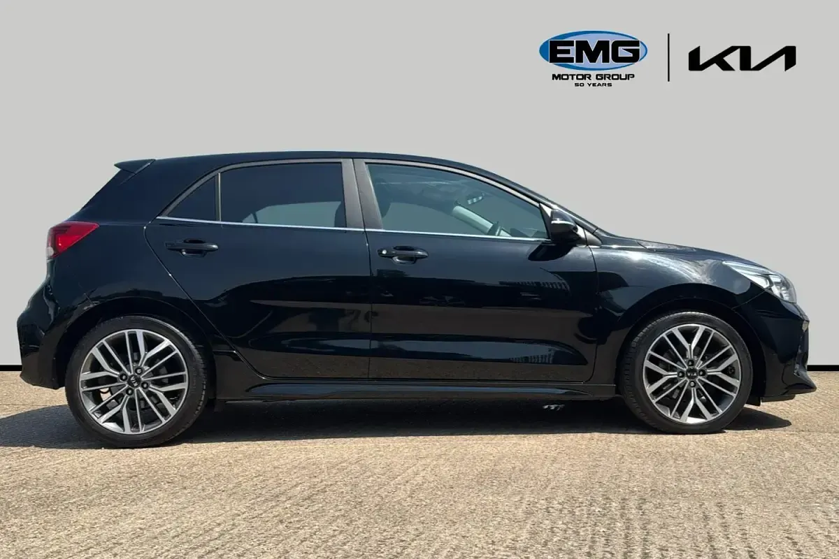 Used Kia Rio GT-Line S 118 HP (86 kW) 2021 Black Hatchback