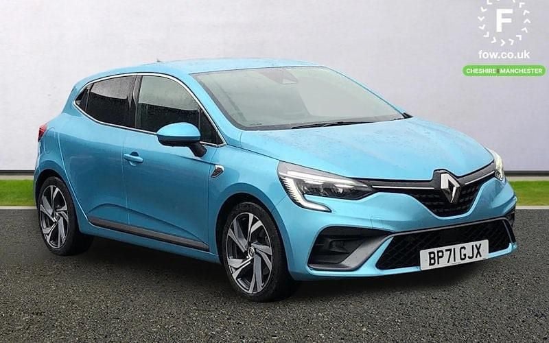 Used Renault Clio V RS Line 140 HP (102 kW) 2022 Blue Hatchback