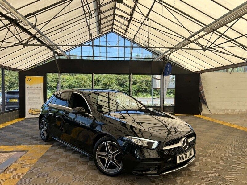 Black Used 2021 Mercedes A200 Executive Hatchback | £16,675 (Fair price) - Image 1/4