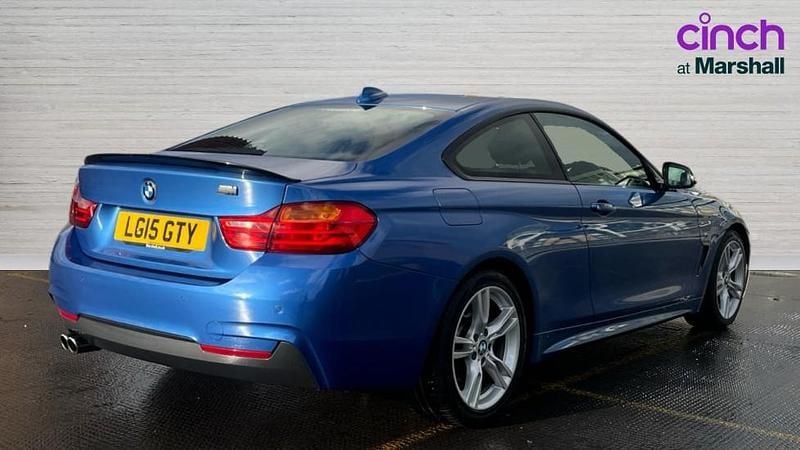 Used BMW 428 M Sport 245 HP (180 kW) 2015 Estoril blue Coupe