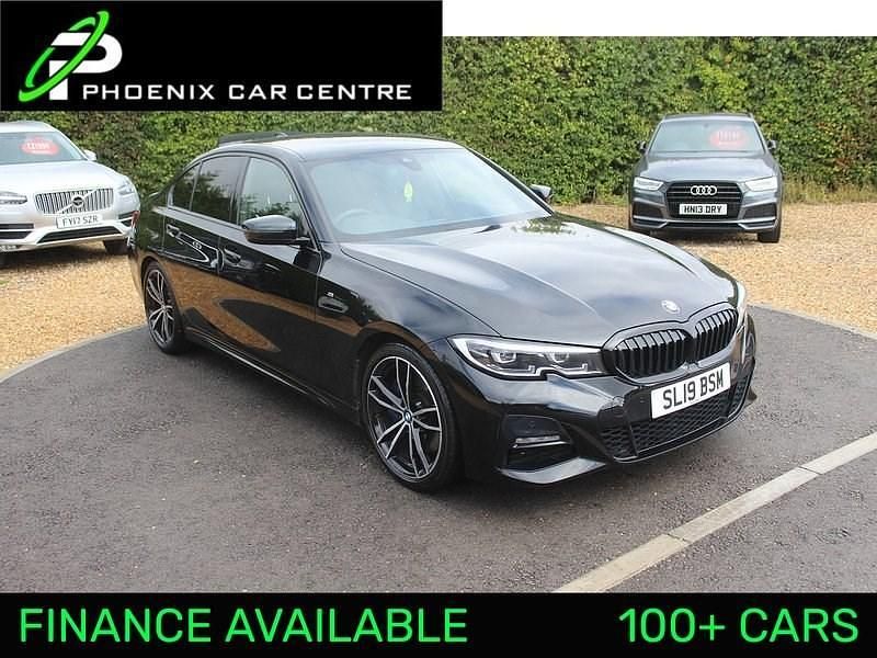 Black sapphire metallic paint Used 2019 BMW 320 M Sport Sedan | £20,295 (A bit pricey) - Image 1/2