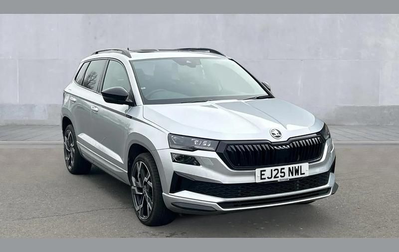 Used Skoda Karoq SportLine 147 HP (108 kW) 2025 Silver SUV