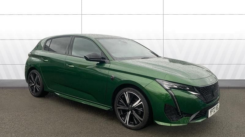 Green Used 2022 Peugeot 308 Premium Hatchback | £19,419 (Fair price) - Image 1/3