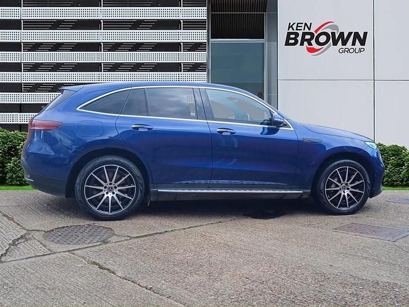 Used Mercedes EQC400 AMG line 110 kW (150 HP) 2020 Blue SUV