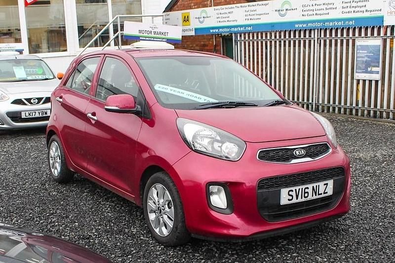 Used Kia Picanto 84 HP (61 kW) 2016 Pink Hatchback