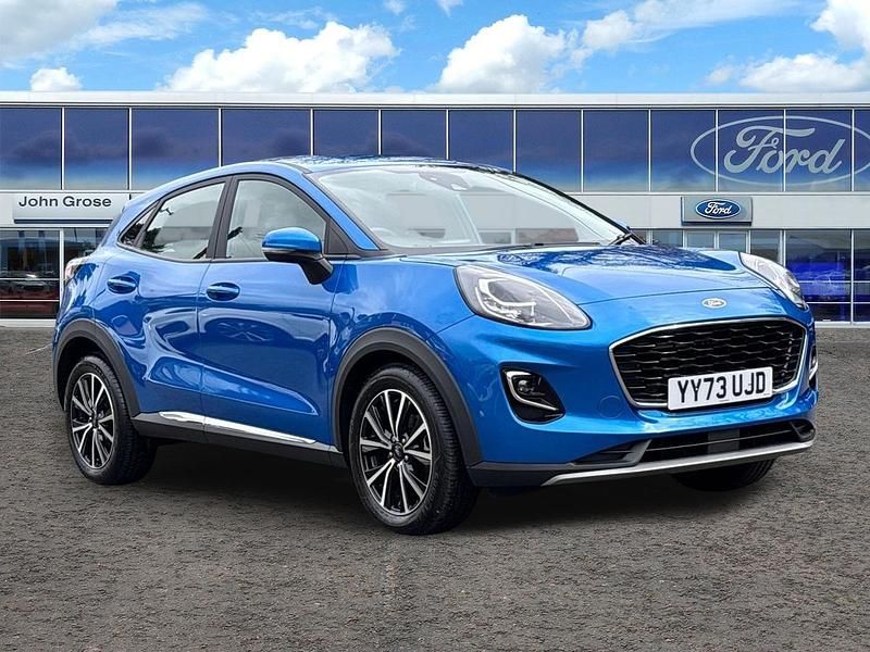 Used Ford Puma Titanium 2023 Blue SUV