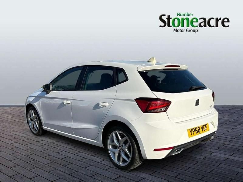 Used Seat Ibiza FR 95 HP (69 kW) 2018 White Hatchback