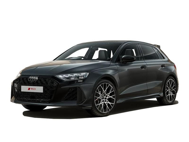 New Audi RS3 2026 Grey Sedan