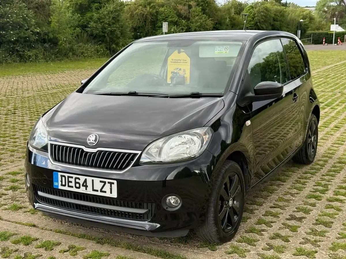 Used Skoda Citigo 60 HP (44 kW) 2014 Black Hatchback