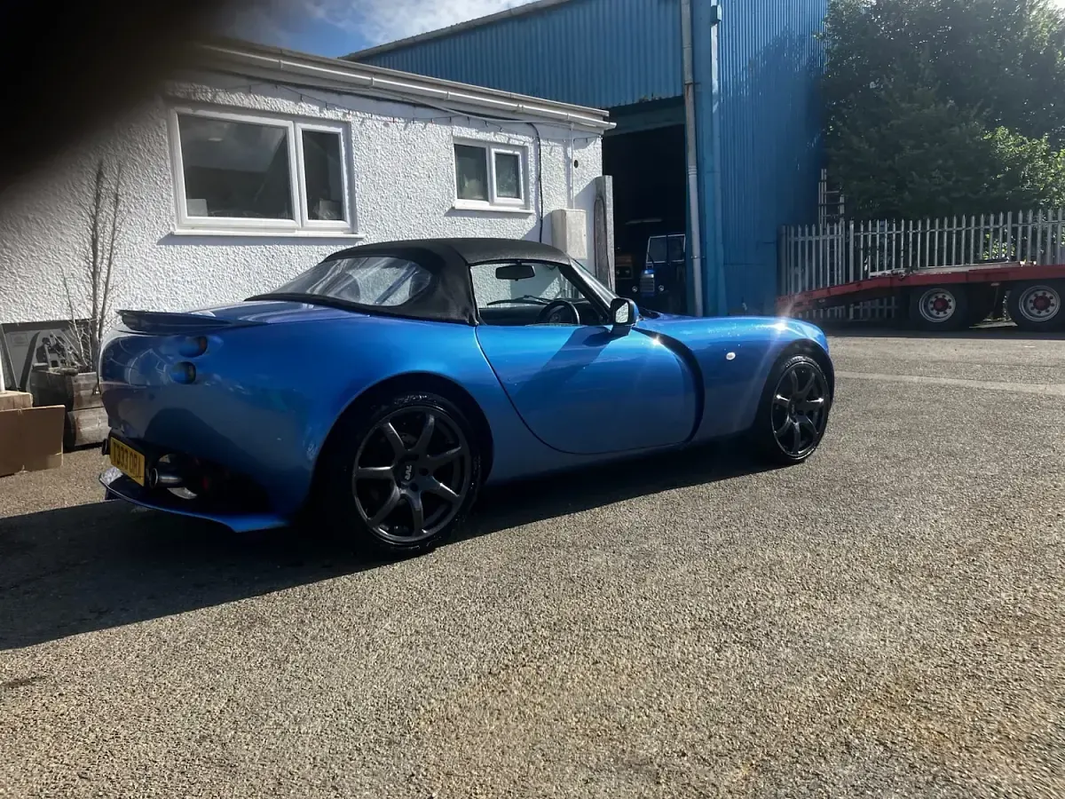 Used TVR Tamora 360 HP (264 kW) 2002 Blue Cabriolet